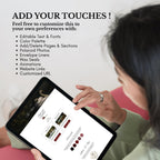 Olive Green & Burgundy Wedding Website Template | RSVP & Music